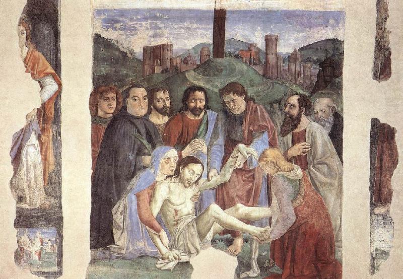 Lamentation over the Dead Christ, Domenicho Ghirlandaio